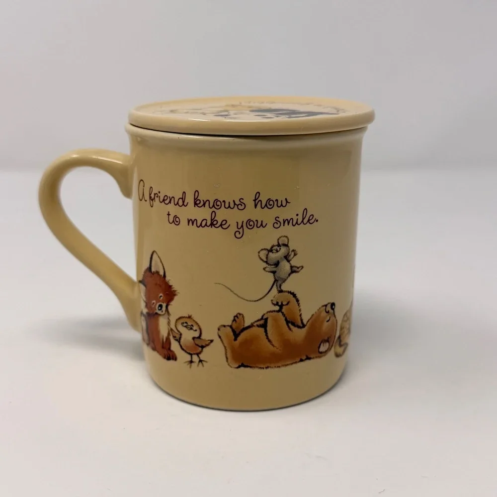 Vintage Hallmark Mugs Set‎ of 4 – Inspirational Religious Friendship – Japan